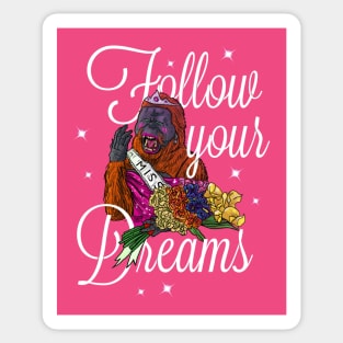 FOLLOW YOUR DREAMS Sticker